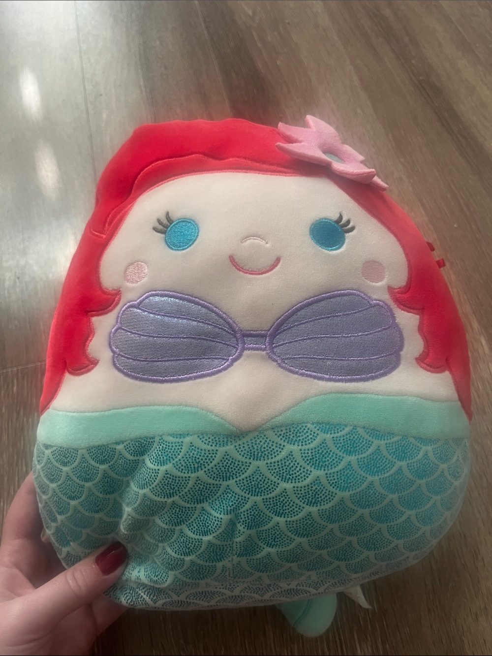 Squishmallow Disney Ariel Plush